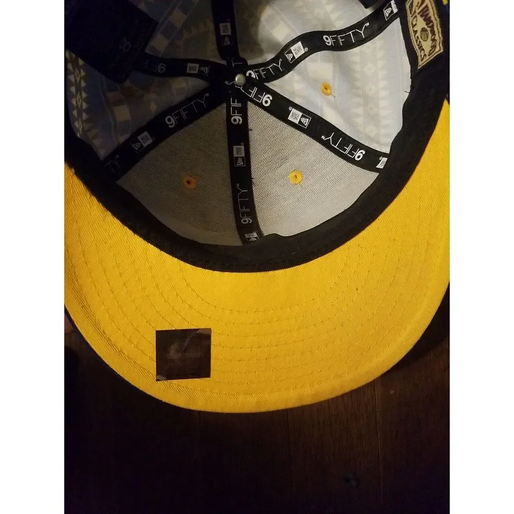 New Era Golden State Warriors 9Fifty The City NBA Snapback Hat Hardwood Classics